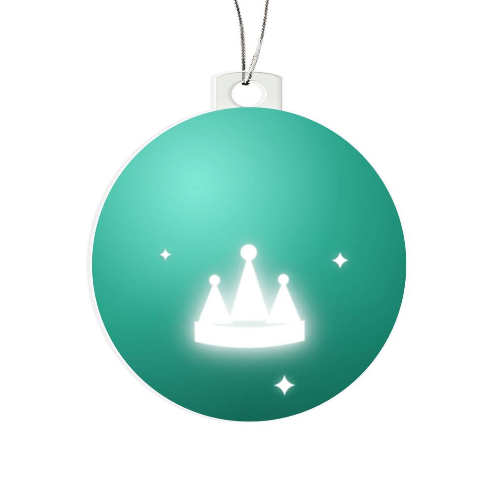 Crown Bulb Ornament