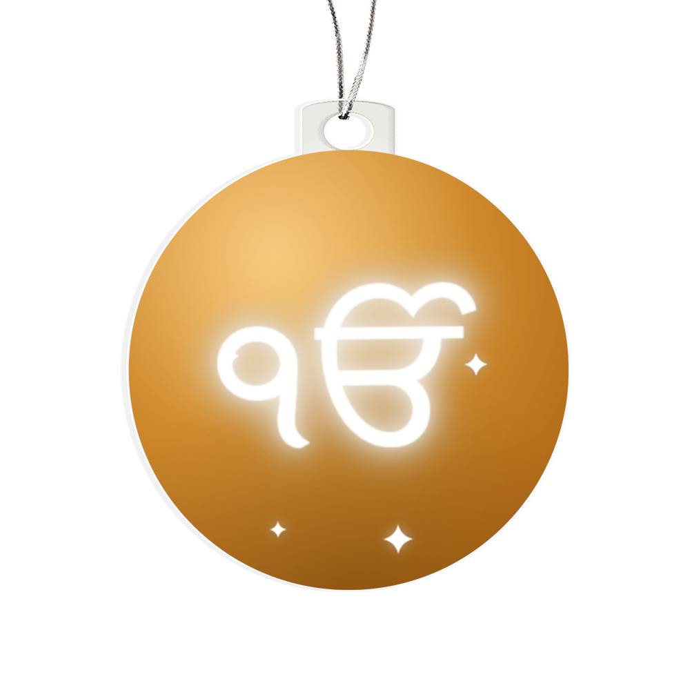 Ek Onkar Bulb Ornament