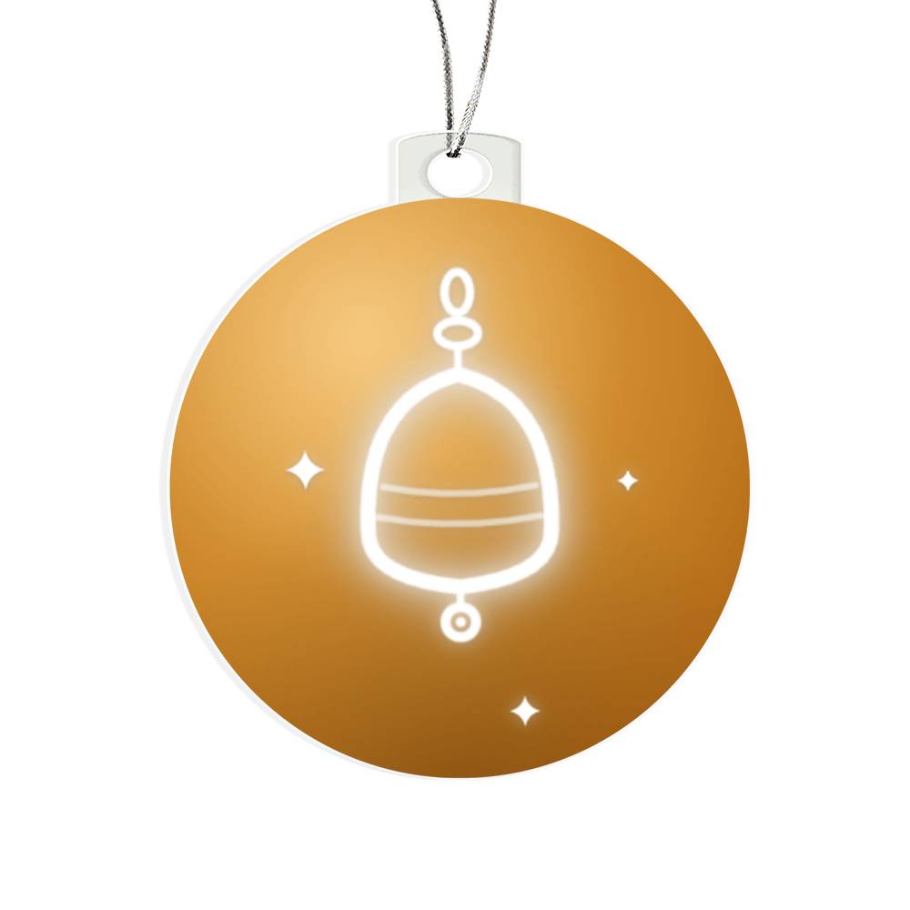 Temple Bell Bulb Ornament
