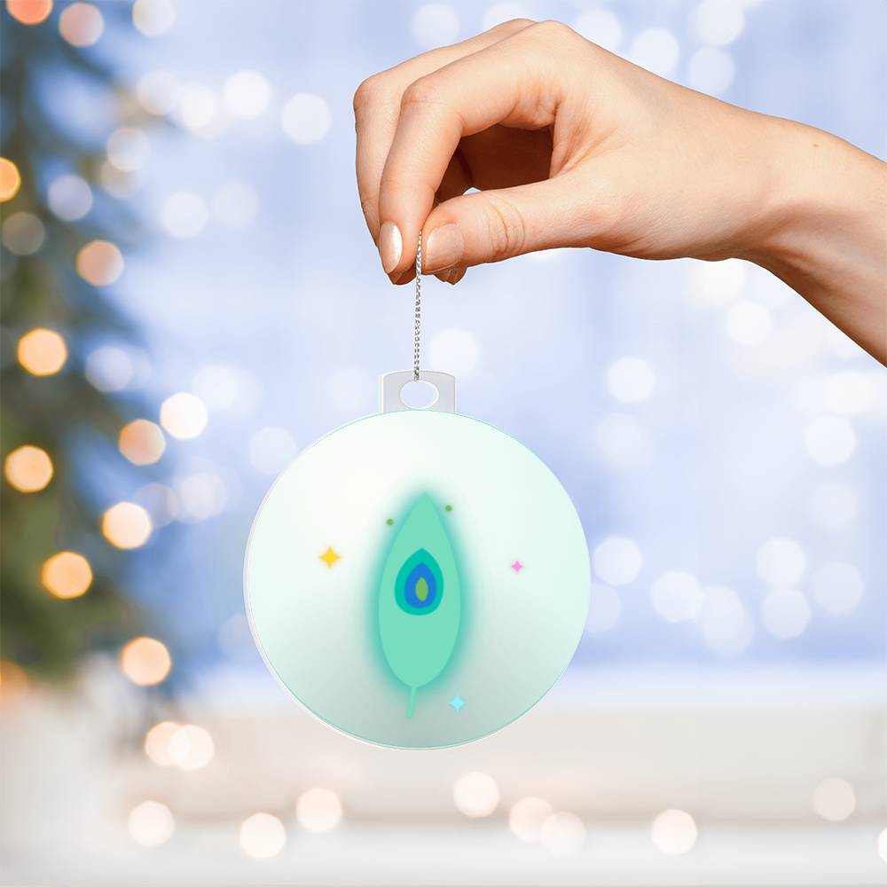 Mor Pankh Bulb Ornament