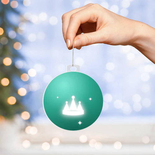 Crown Bulb Ornament
