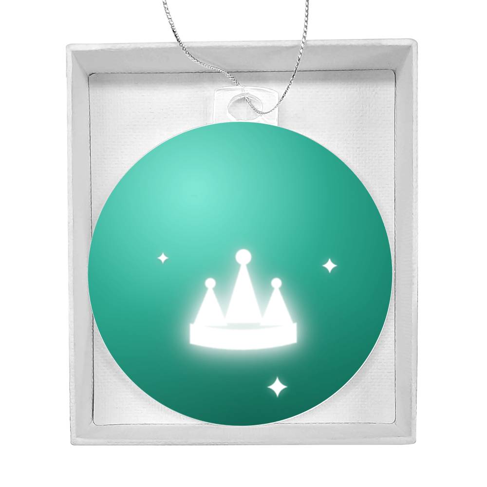 Crown Bulb Ornament