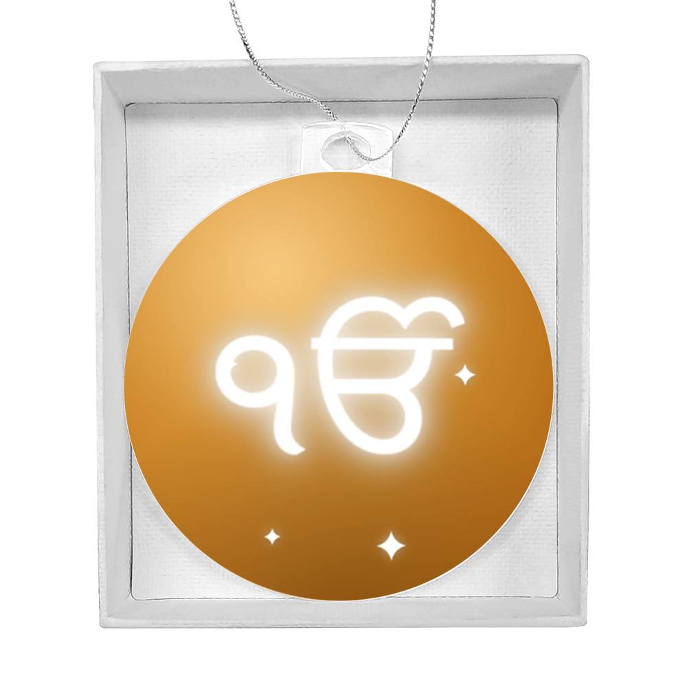 Ek Onkar Bulb Ornament