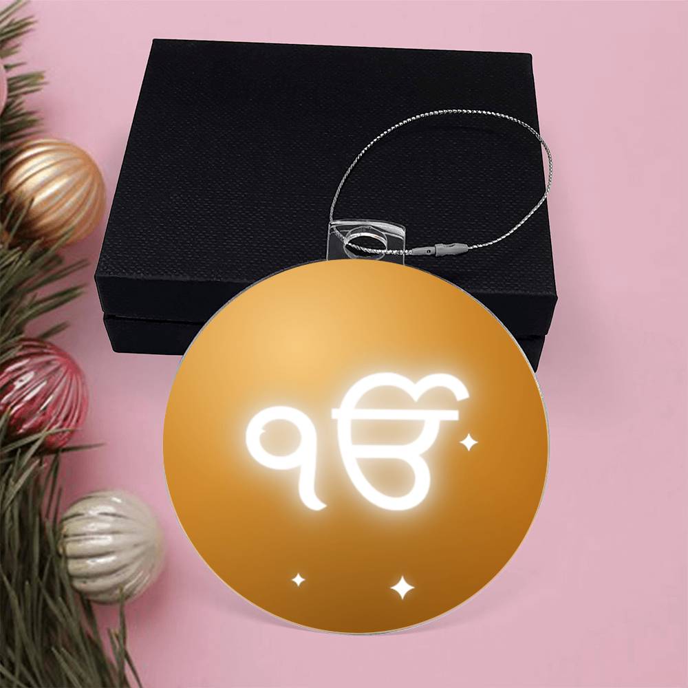 Ek Onkar Bulb Ornament