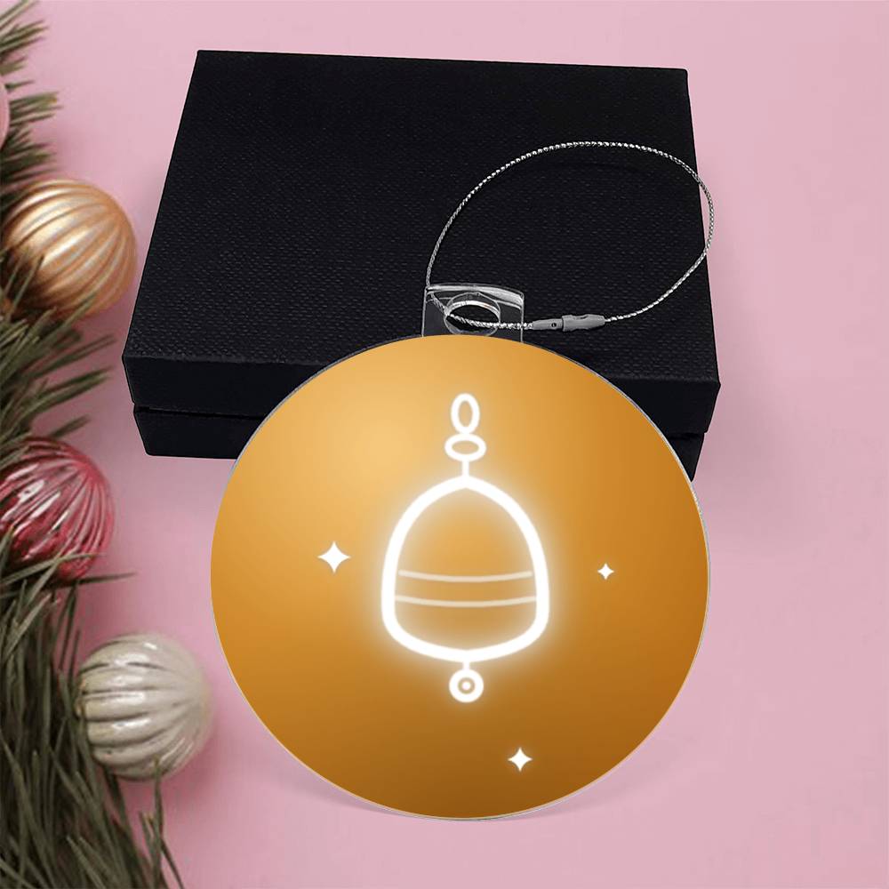 Temple Bell Bulb Ornament