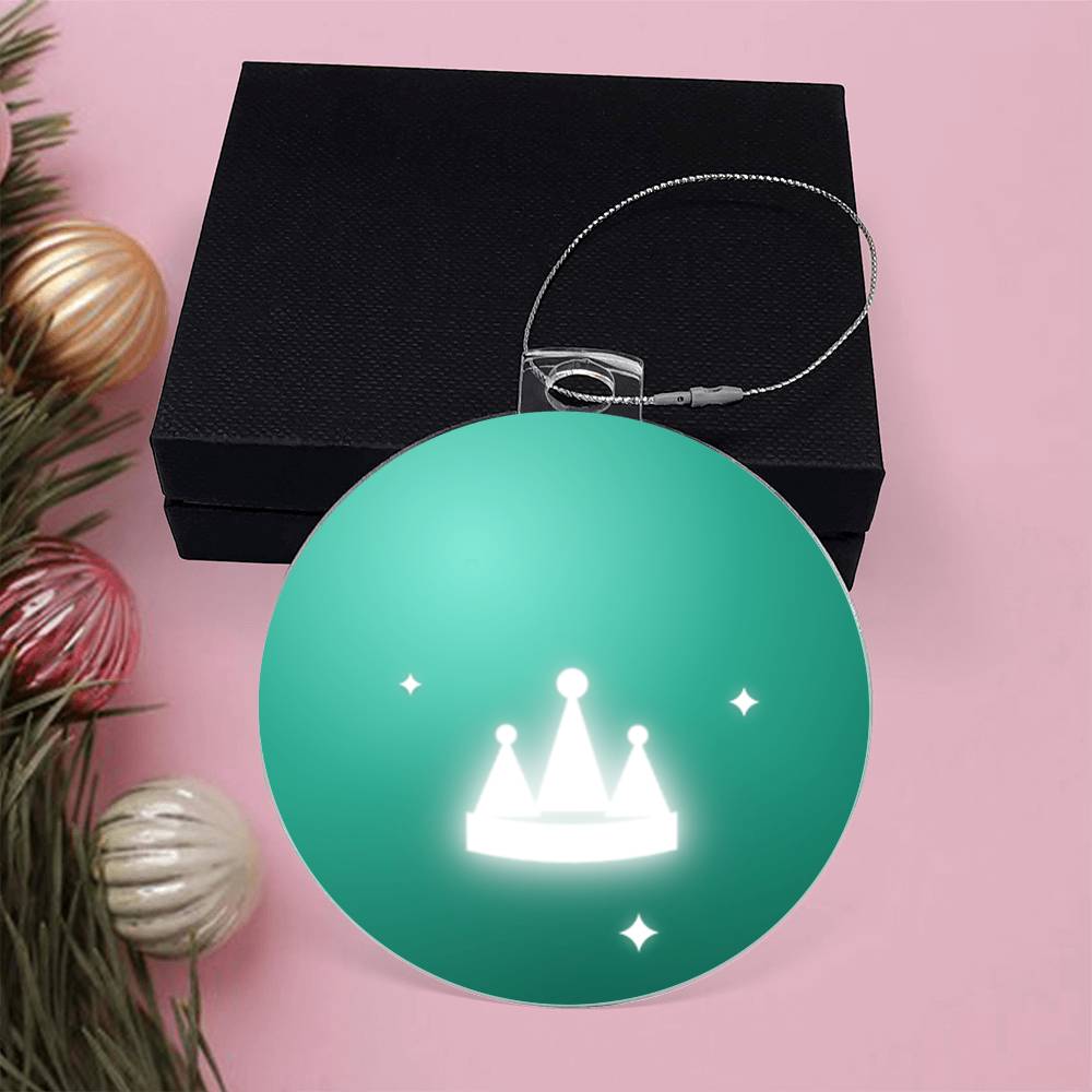 Crown Bulb Ornament