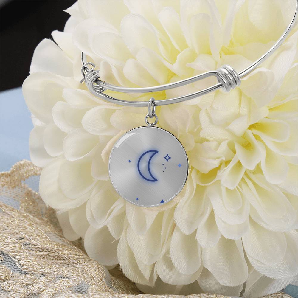 Moon and Star Silver Charm, A Quiet Note